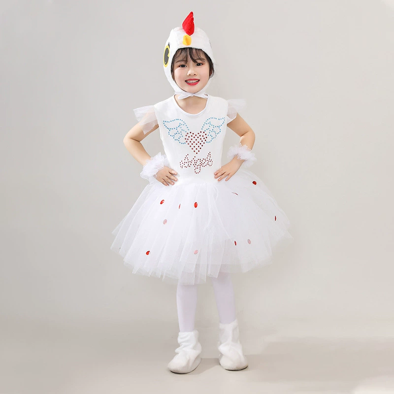 Детский костюм (B.Duck) дизайн утка и цыпленок, шляпа/ободок, размеры 110–160 см