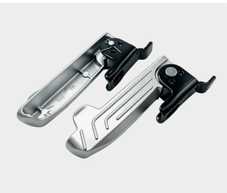 Suitable for Yadi electric vehicle G18 rear footrest, add-on rear seat footrest, foldable aluminum alloy footrest accessories