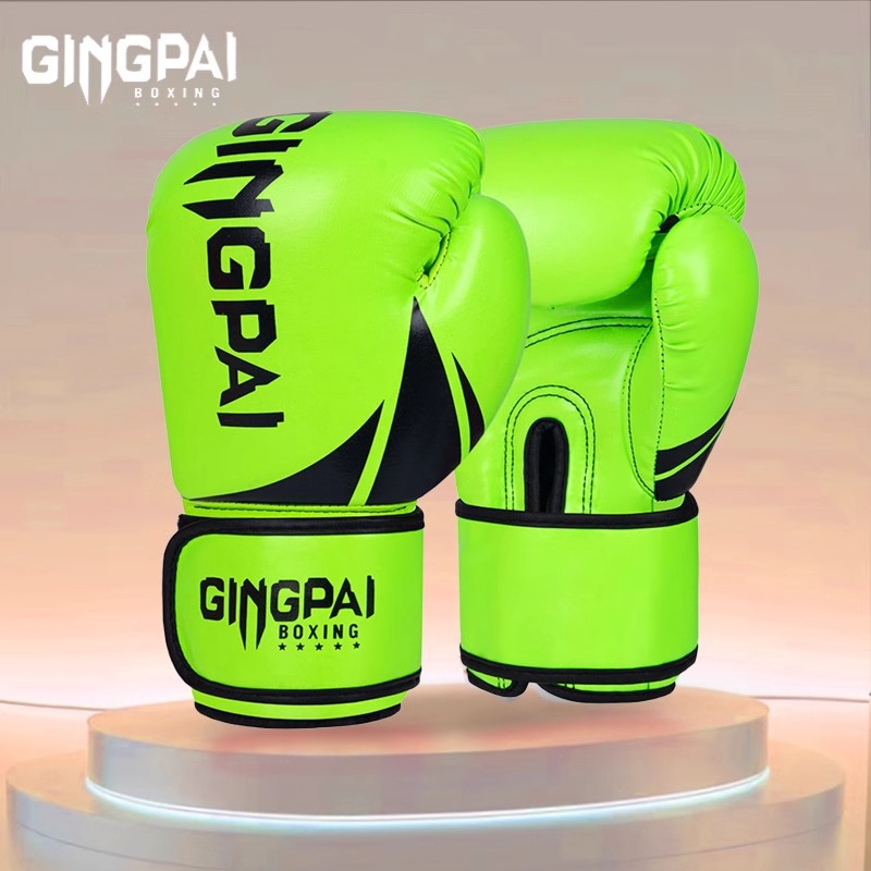 Professional Boxing Gloves Thickened Adult Sanda Muay Thai Fighting Boxing Sandbag Training Boys and Girls Home Entertainment Breathable
