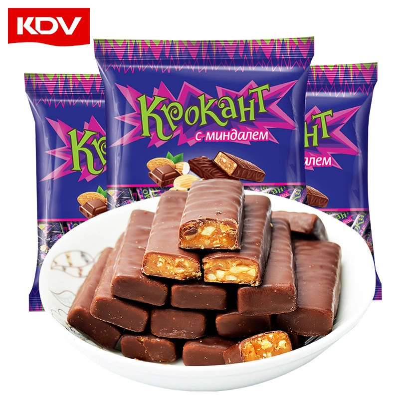 кдв Русский Фиолетовый Конфета Оригинальный шоколад Конфета Интернет-знаменитость Свадебное торжество сладости Оптовые