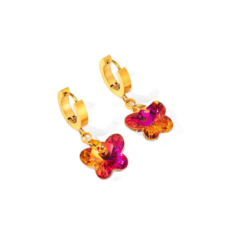 11g Weight 0.03µm Gold Plating Thickness Electroplated Gold Plating Process 201 Stainless Steel Ear Needle Material Golden Plated Plating Material Zircon Inlay Material Drop Earrings Classification 1 Pair Quantity Daily Occasion 201 Stainless Steel Material Star, Heart Shape Pattern Women's Gender Elegant, Retro Style Plating Craft Titanium Steel Star Heart Shape Elegant Retro Drop Earrings For Women's 33