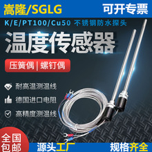 K��/E��/PT100/Cu50���P䓷�ˮ�ضȂ������y��̽�^���ż�K�����