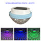 Solar Water Floating Light LED Colorful Floating Light Swimming Pool Light Diving Light Aquarium Light Garden Decorative Light Atmosphere Light