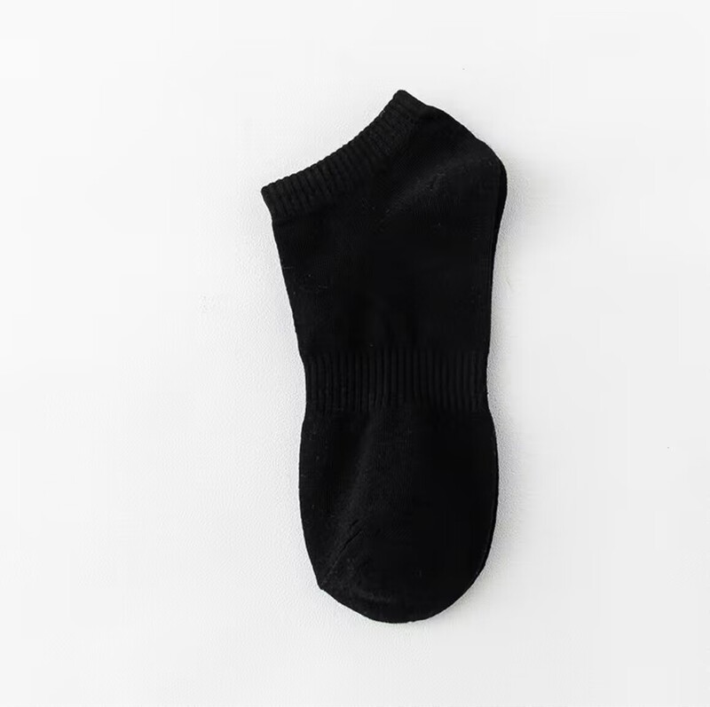 黒と白の灰色の靴下は綿の靴下のショートソックスを卸売りします。|undefined