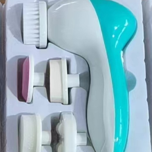 クロスボーダー卸売り五合一洗顔器電気洗顔器洗顔器顔洗浄器マッサージ美容器プレゼント|undefined