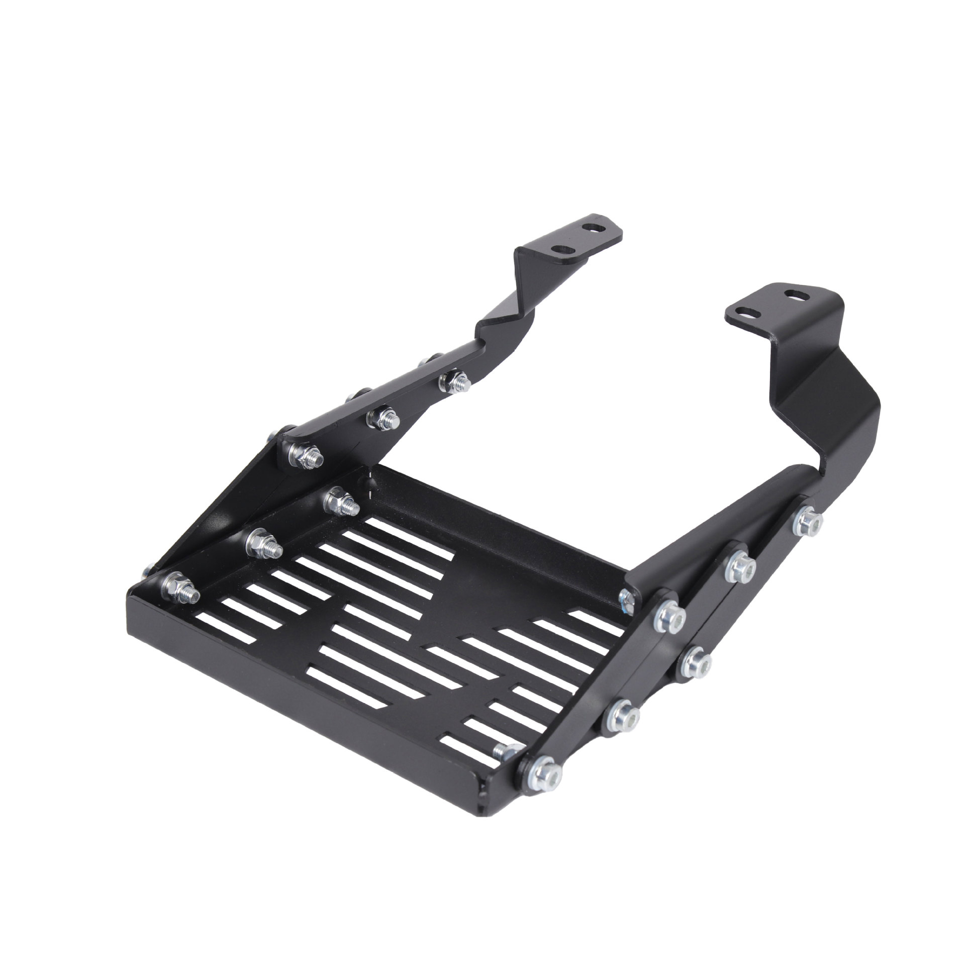 Es adecuado para LC135 Motocicleta M tipo de soporte telescópico deslizante trasero móvil trasero negro trasero móvil