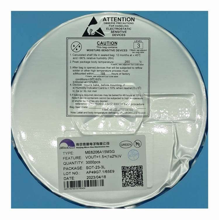 �����Ͼ�΢�� ME6206A28M3G ��ѹ��������ѹ��оƬIC