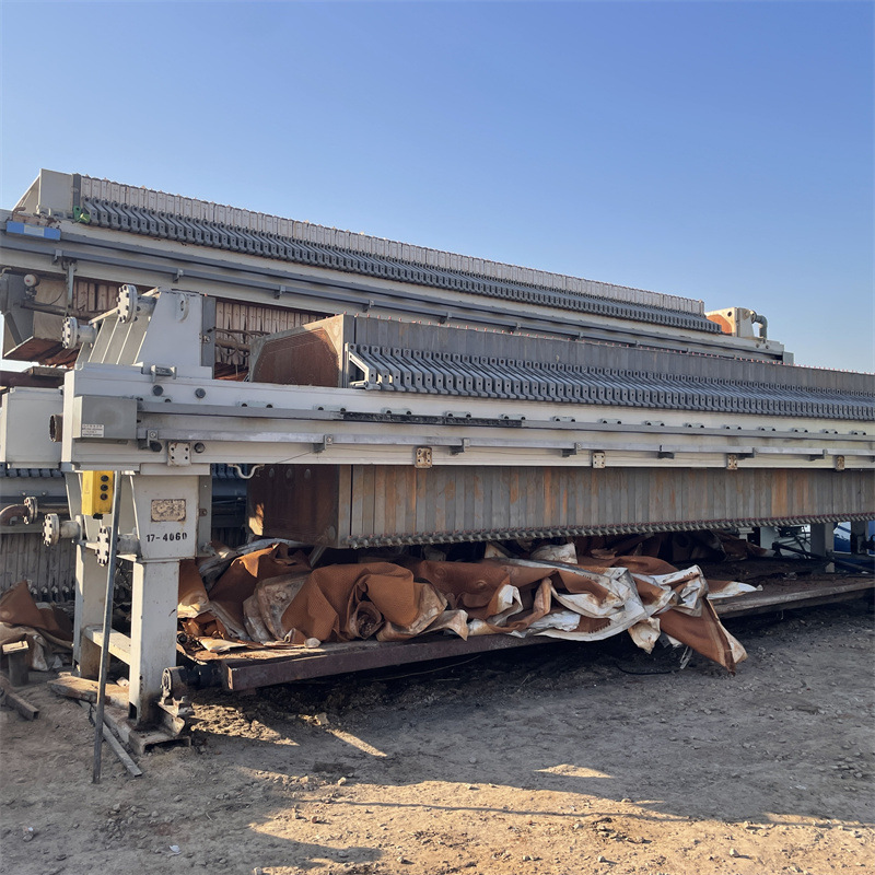 销售二手板框式压滤机  150平方过滤设备  二手不锈钢工业压滤机