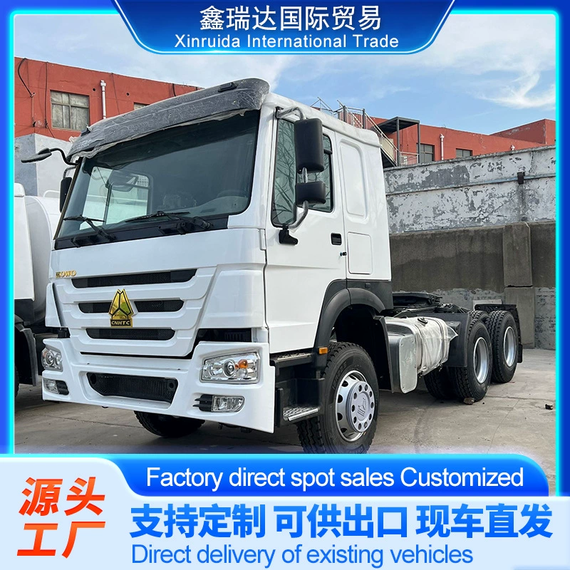 Продажа африканского тягача SINOTRUK HOWO 6X4, 90% новый, для контейнерных полуприцепов на портовой док-станции