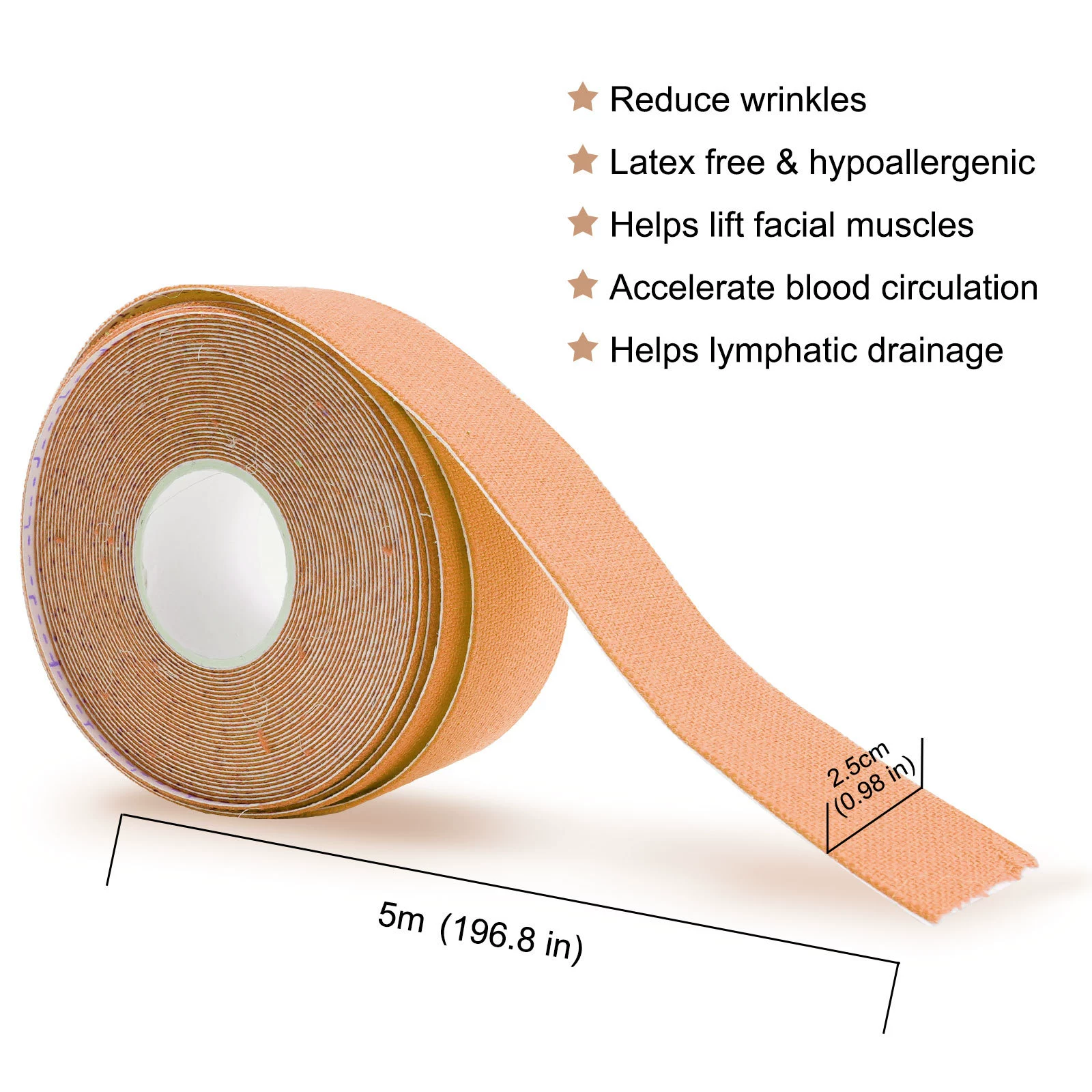 ELAIMEI V-форма с подтяжкой лица FACIAL MYOFASCIAL LIFT TAPE