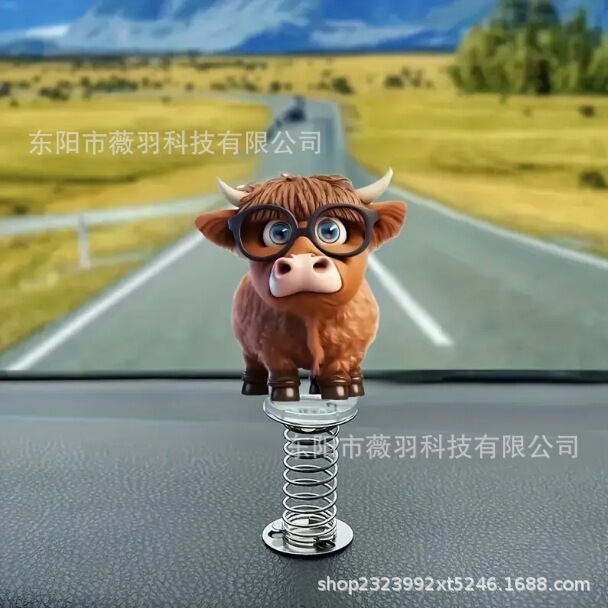 2D flat acrylic cute Niuniu car dashboard decoration ornaments multifunctional car accessories desktop ornaments 2D flat acrylic cute Niuniu car dashboard decoration ornaments multifunctional car accessories desktop ornaments