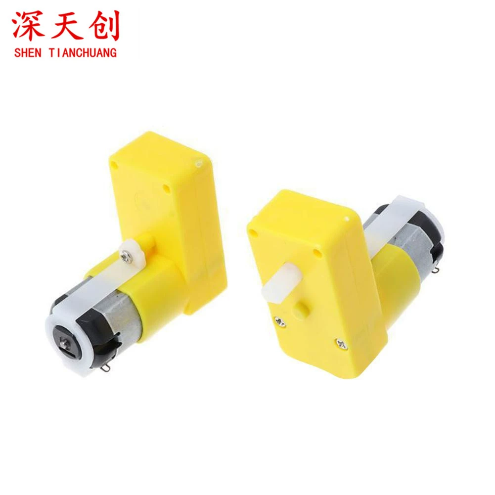 DC3-6V мотор-редуктор робот с дистанционным управлением тележка TT мотор постоянного тока микро-редуктор L-образный изогнутый мотор