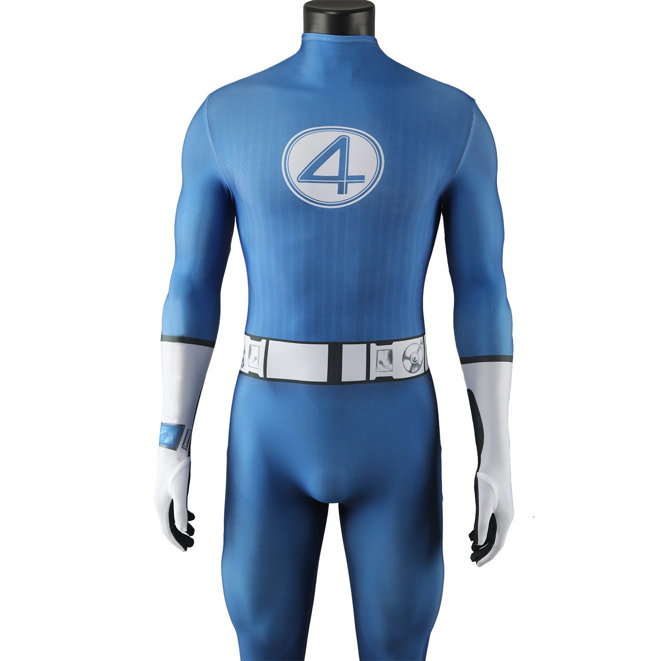Fantastic Four Jumpsuit Mister Fantastic Cosplay Costume Adult