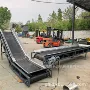 传送接料水平爬坡输送机