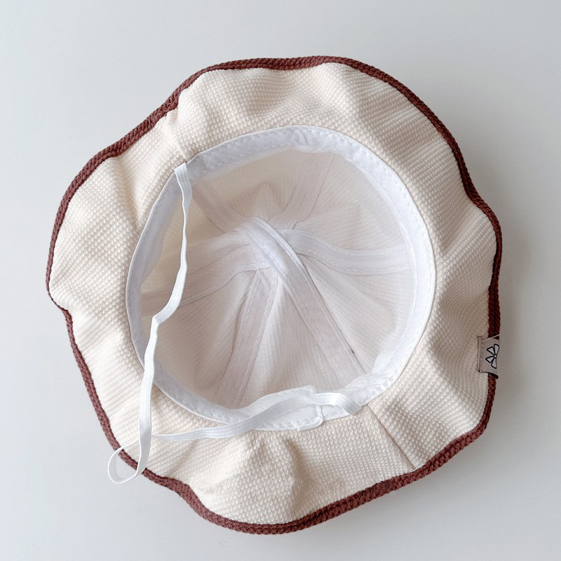 Sombrero de bebé primavera y otoño sombrero de pescador arco princesa sombrero de bebés pequeño mes sombrero de bebés niños pequeños 2024