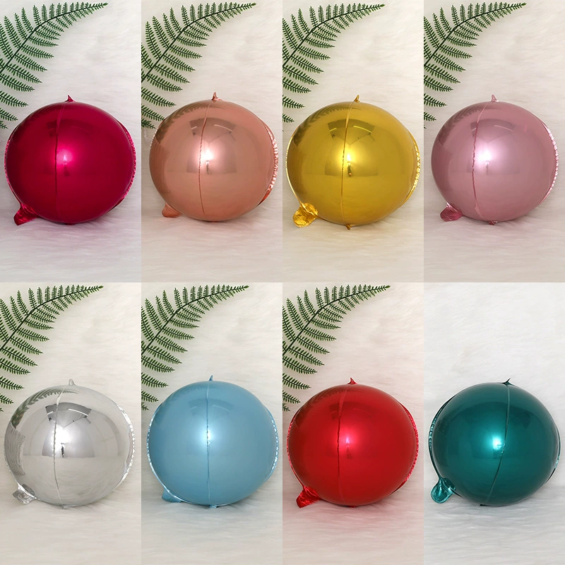 Three dimensional balloon, 10 inch, 18 inch, 22 inch, in 4d format