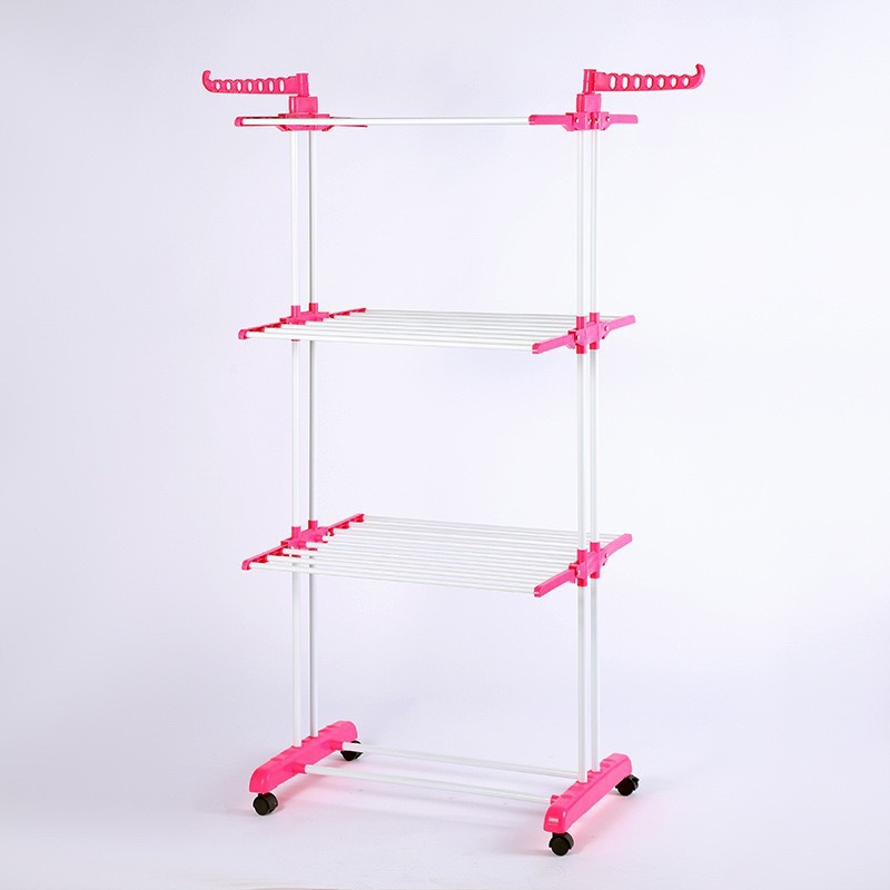 percha de ropa percha de abrigo plegable percha de ropa percha de secado multicapa