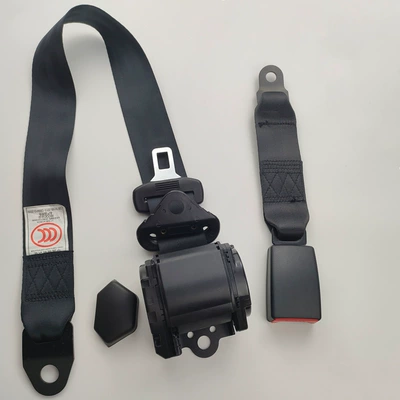 Car Seat Belts, Bus and Car seat belt - plastic-coated-k3-30cm-fully-enclosed-webbing-base