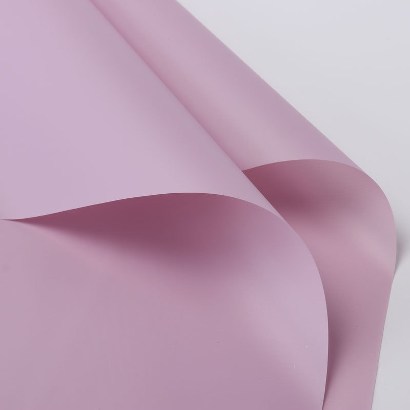 Papel de embalaje de flores de alta calidad al por mayor Papel Ouya impermeable de dos colores al por mayor Fabricante de papel de flores de bolsa de regalo hecho a mano creativo