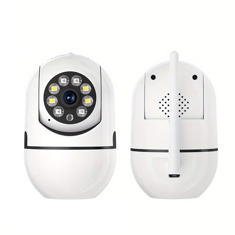Fabricante directo de monitoreo inteligente de antena única infrarrojo humano amarillo HD cámara de monitor wifi inalámbrico de visión nocturna