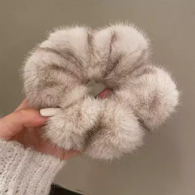 Large Intestine Hair Band Retro – Saç üçün rezinlər - intestinal-loop-rice-color