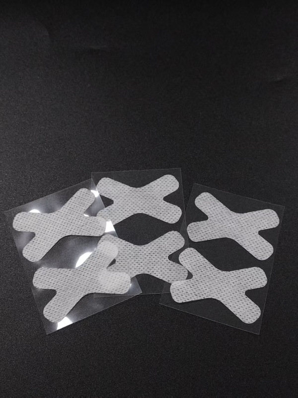 H形无纺布透气闭嘴呼吸贴张嘴睡觉闭嘴贴贴片布料有气孔舒适批发|undefined