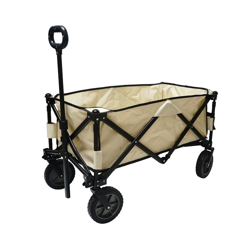 Handheld camper van, folding capacious travel cart for camping
