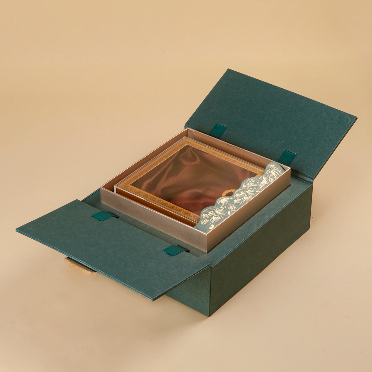 高档海参包装盒礼盒空盒20cm亚克力现货通用