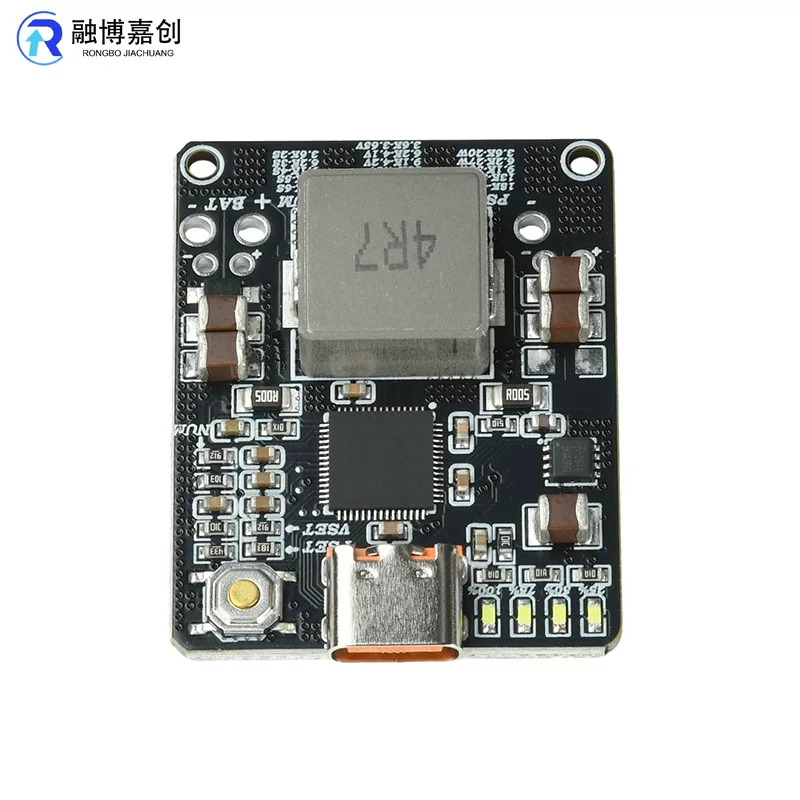 IP2369 2-6S двунаправленный высокоэффективный модуль зарядки и разрядки поддерживает PD 45W ступенчатое повышение и понижение быструю зарядку интерфейс Type-C