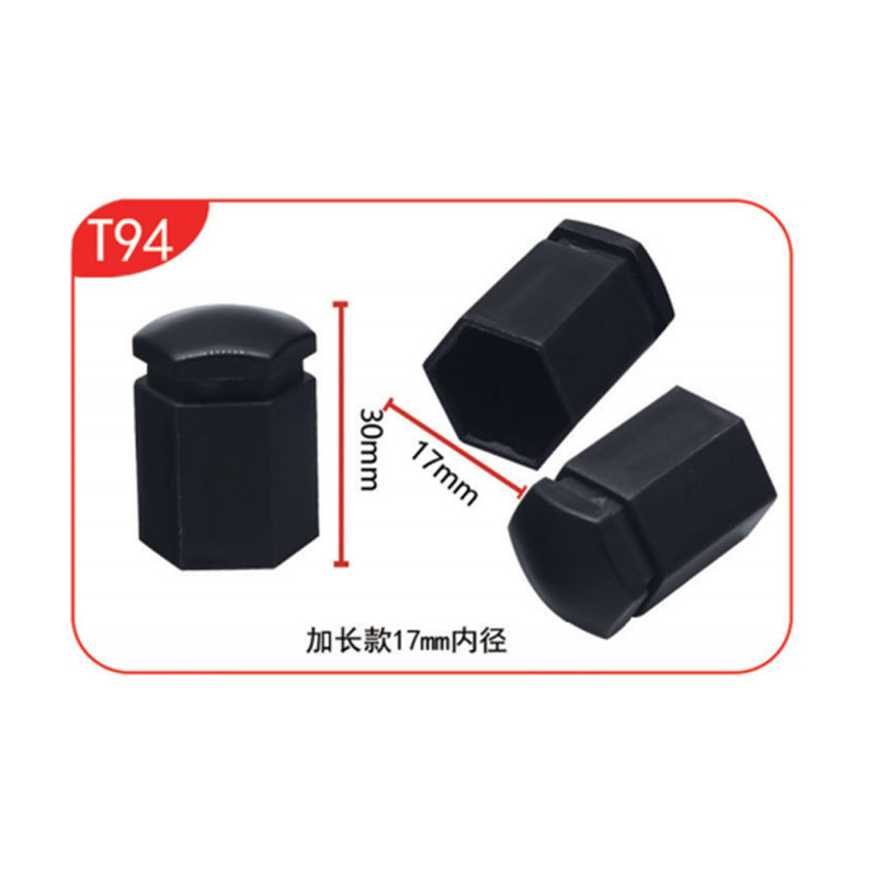 Aplicable a Vauxhall accesorios del coche tapa rueda tuerca perno cubierta 17mm alargado estilo T94