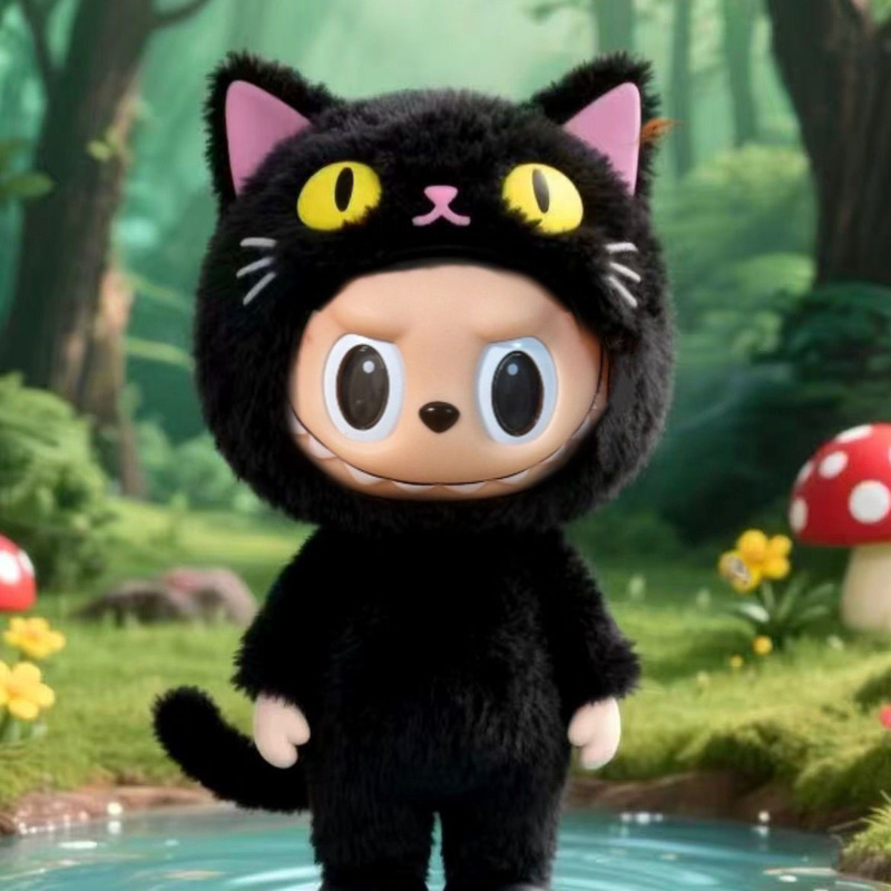 Dark Fairy Tale Series Bub Doll Clothes 17cm Plush Vinyl Doll Clothes One-Piece Trendy Suit