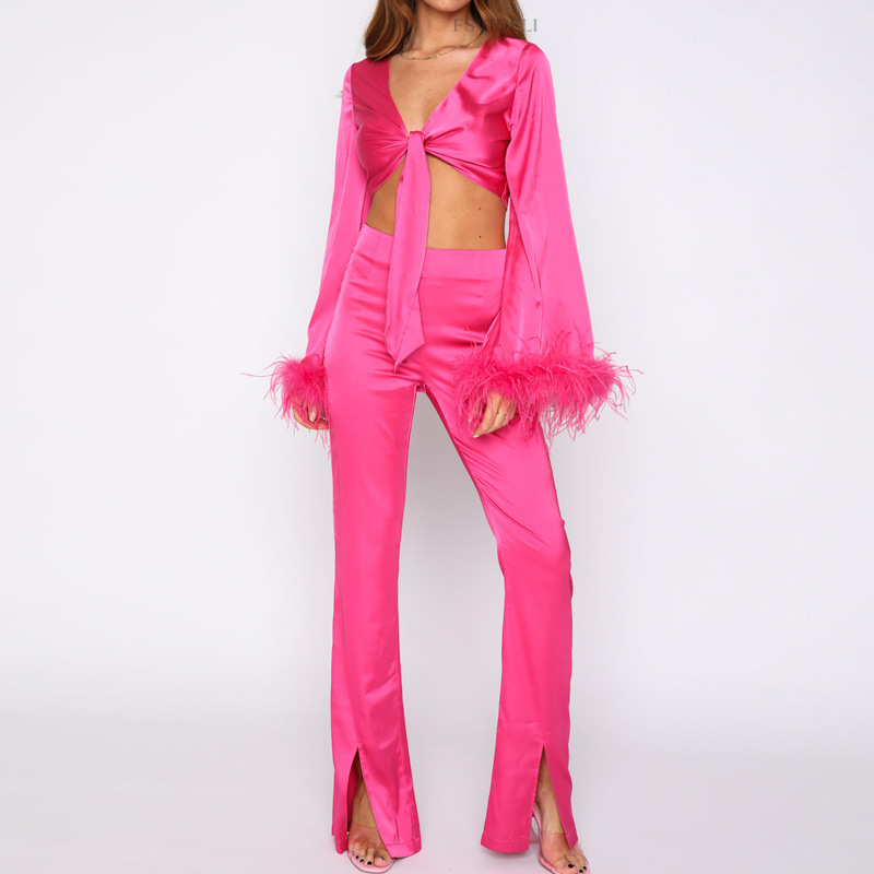 Hot Pink Pant Suit - STYLETHEGIRL  Hot pink pants, Pink pants, Vibrant  outfits