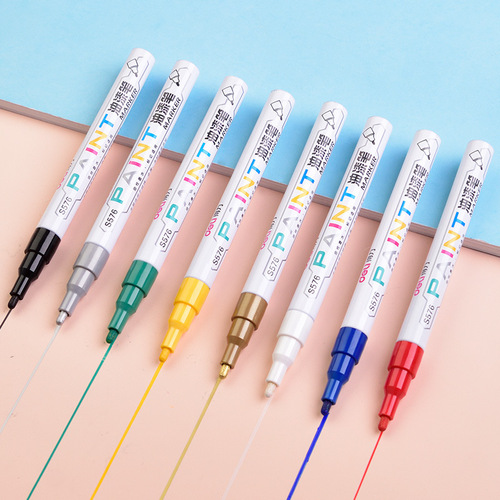 Wholesale Deli S576 paint marker marker tire pen graffiti pen marker pen touch-up pen highlighter pen