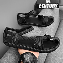 跨境潮流女款草鞋夏季新款厚底增高EVA日常休闲凉鞋拖鞋批发