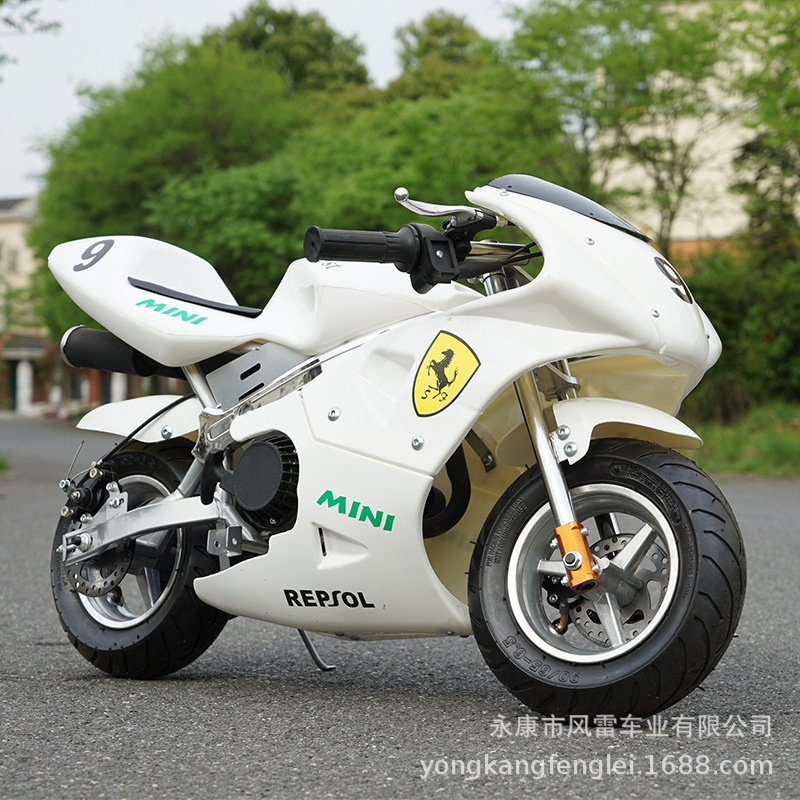 Minimoto Deportiva de Gasolina de Hierro y Plástico con Transmisión Automática para Entretenimiento image 4