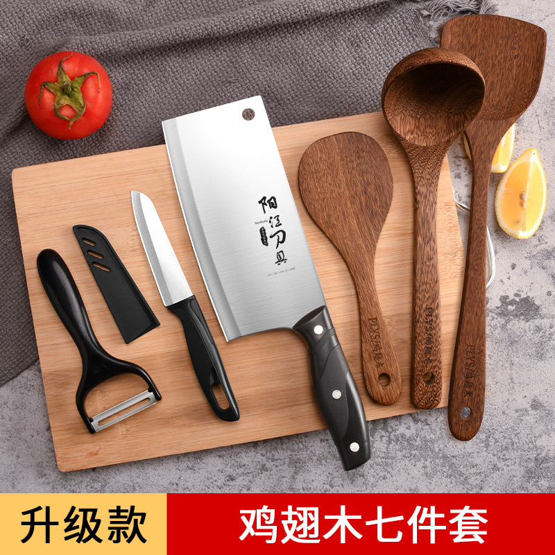cuchillo de cocina cuchillo de frutas cuchillo de corte cuchillo de cocina cuchillo de madera afilado acero inoxidable cuchillo de hueso doméstico conjunto de utensilios de cocina