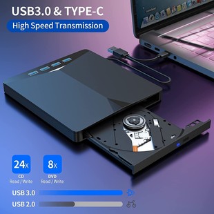USB3.0 type-c�๦���{���䛙C CD/ DVD-RW�ߺ�һ������ù��