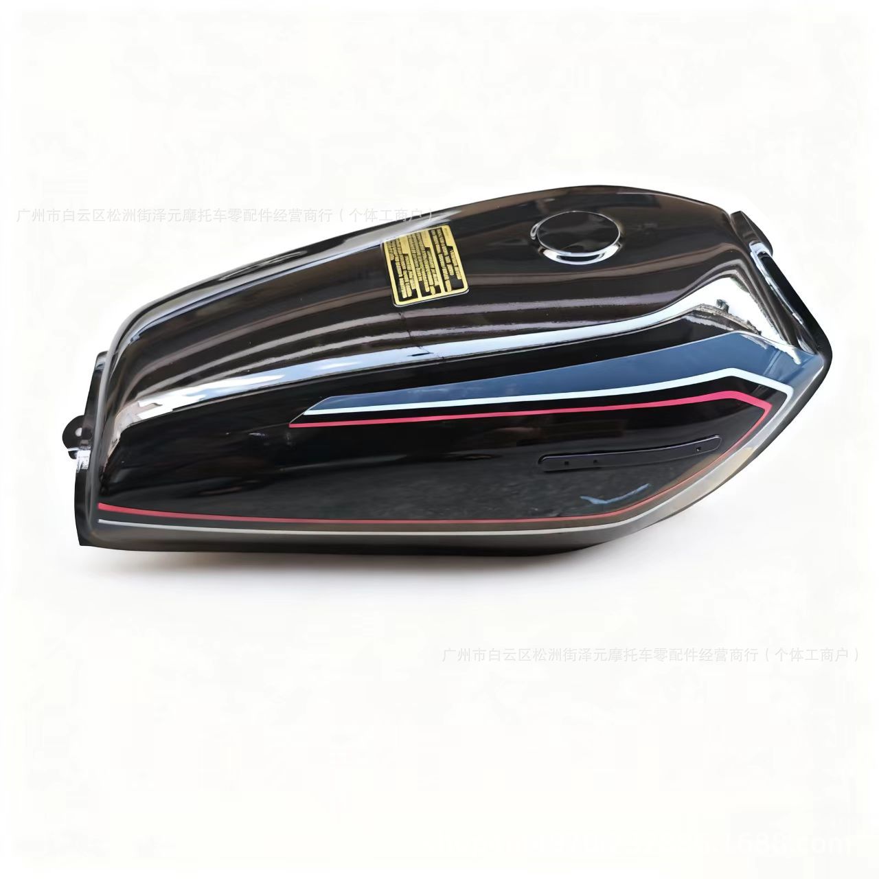 Motorcycle Cg125 Red and White Fuel Tank, Black and Blue Oil Pot, Men's Style, 8-Liter Motorcycle Fuel Tank