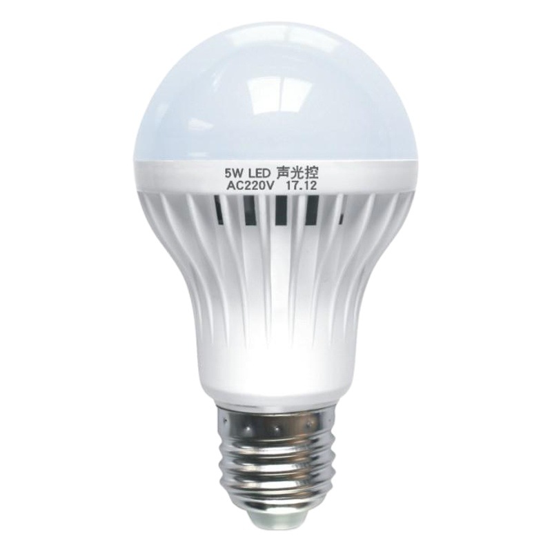 Wing Core LED Bombilla de control de sonido y luz lámpara de control de sonido de corriente constante 3579W en stock pasillo garaje bombilla de inducción de control de voz inteligente