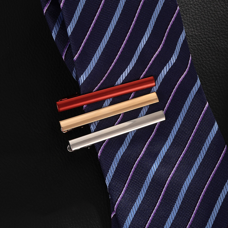 moda creativa nuova cravatta fermaglio personalità business abbigliamento formale semplice camicia abito accessori_voghion.com