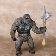 金刚大战哥斯拉2021电影版玩具模型kingkong骷髅岛大猩猩怪兽手办