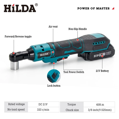 Mühərrik tənzimləmə alətləri — Lithium Battery Ratchet Wrench High
