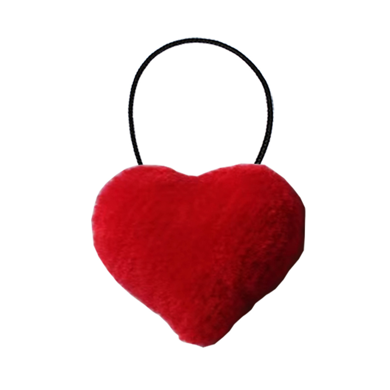 Красный меховой шар любви