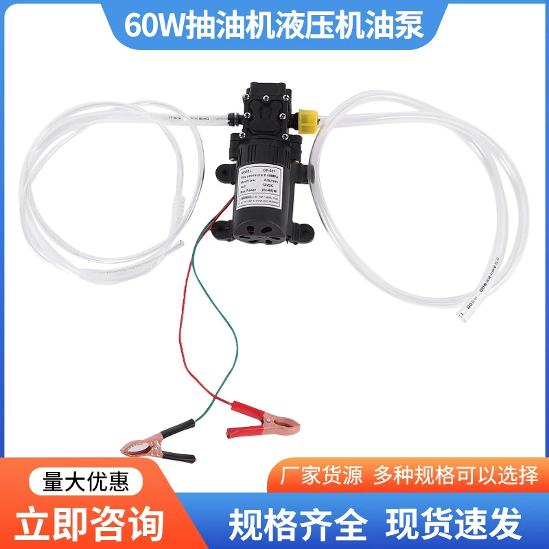 Производитель поставки 60W насосный насос гидравлический насос насос насос сам замените масло метанольный насос насос аккумулятора зажим