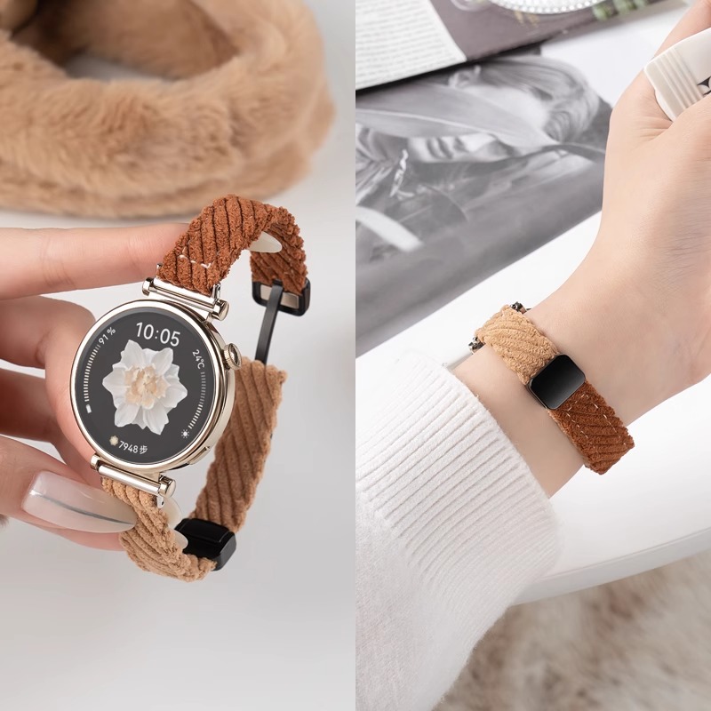 for huawei watchgt5 watch with autumn and winter gt4 plush magnetic watch4 smart sports 5pro female gt3