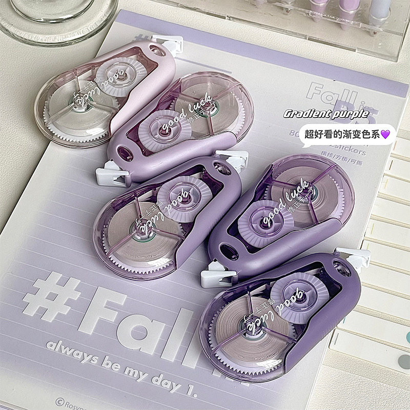 Gradiente de color de gran capacidad gruesa corrección de color anti-caída anti-choque líquido de rectificación conveniente conjunto especial para estudiantes al por mayor