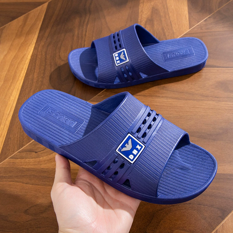 Тапочки в стойке, мужская верхняя одежда, летние домашние Нескользящие износостойкие тапочки, мужские уличные сандалии с мягкой подошвой оптом