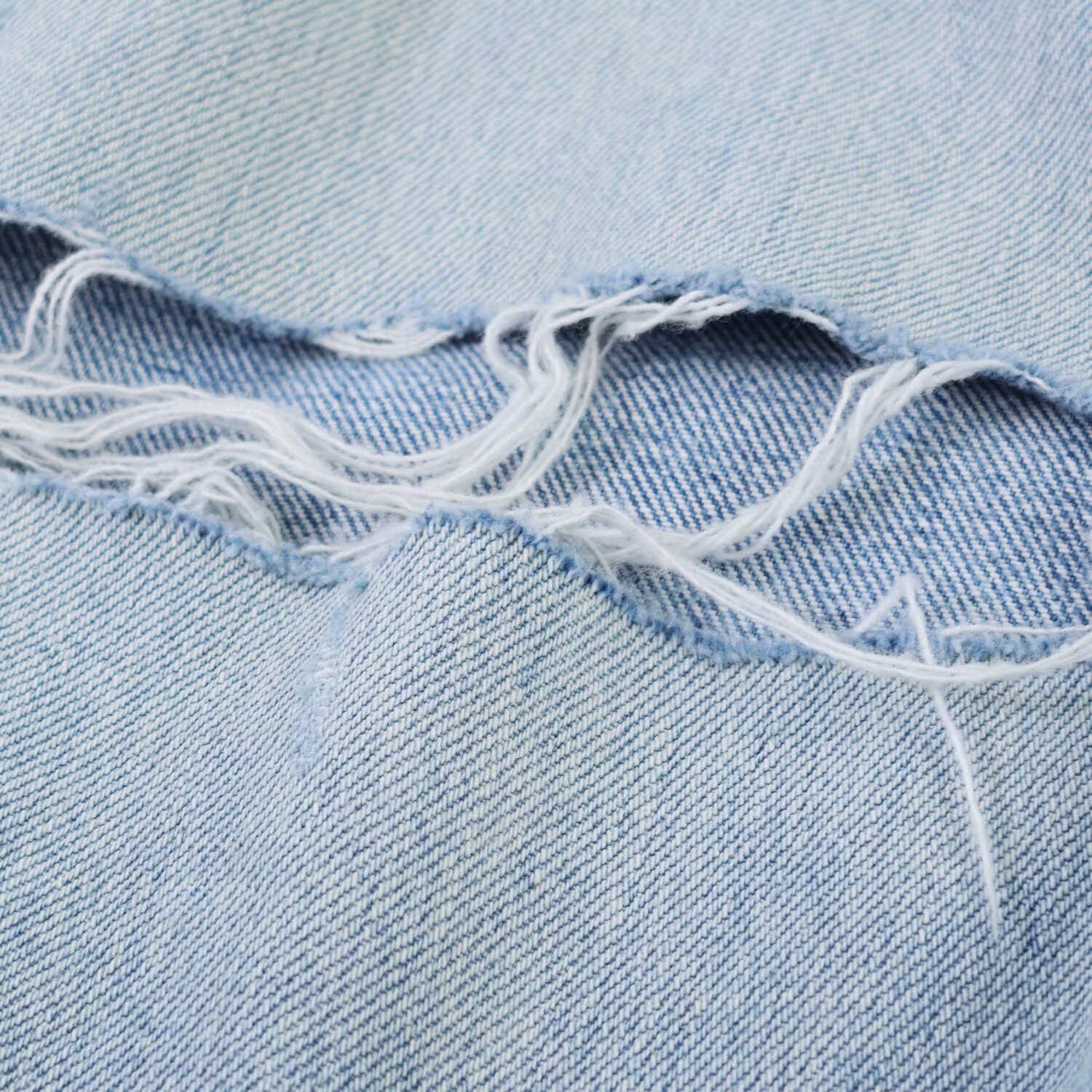 Women's Distressed Mid-Rise Relaxed Fit Wide-Leg Jeans, Ripped Denim Pants For Casual Street Style Comfortable Mid-Rise Relaxed Waistband_ecoleips.com