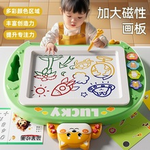 网红号儿童画画板家用婴幼儿磁性写字板可擦消除宝宝涂鸦磁力