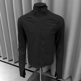 American Venom Sports Breathable Sun Protection Clothing Men's Summer Lightweight Outdoor Fishing Cycling Stand Collar Jacket